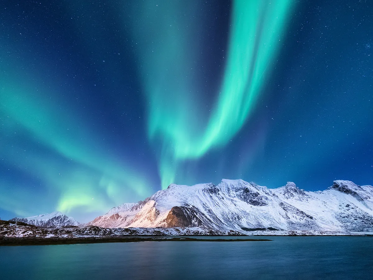 Nordlys over Nord-Norge