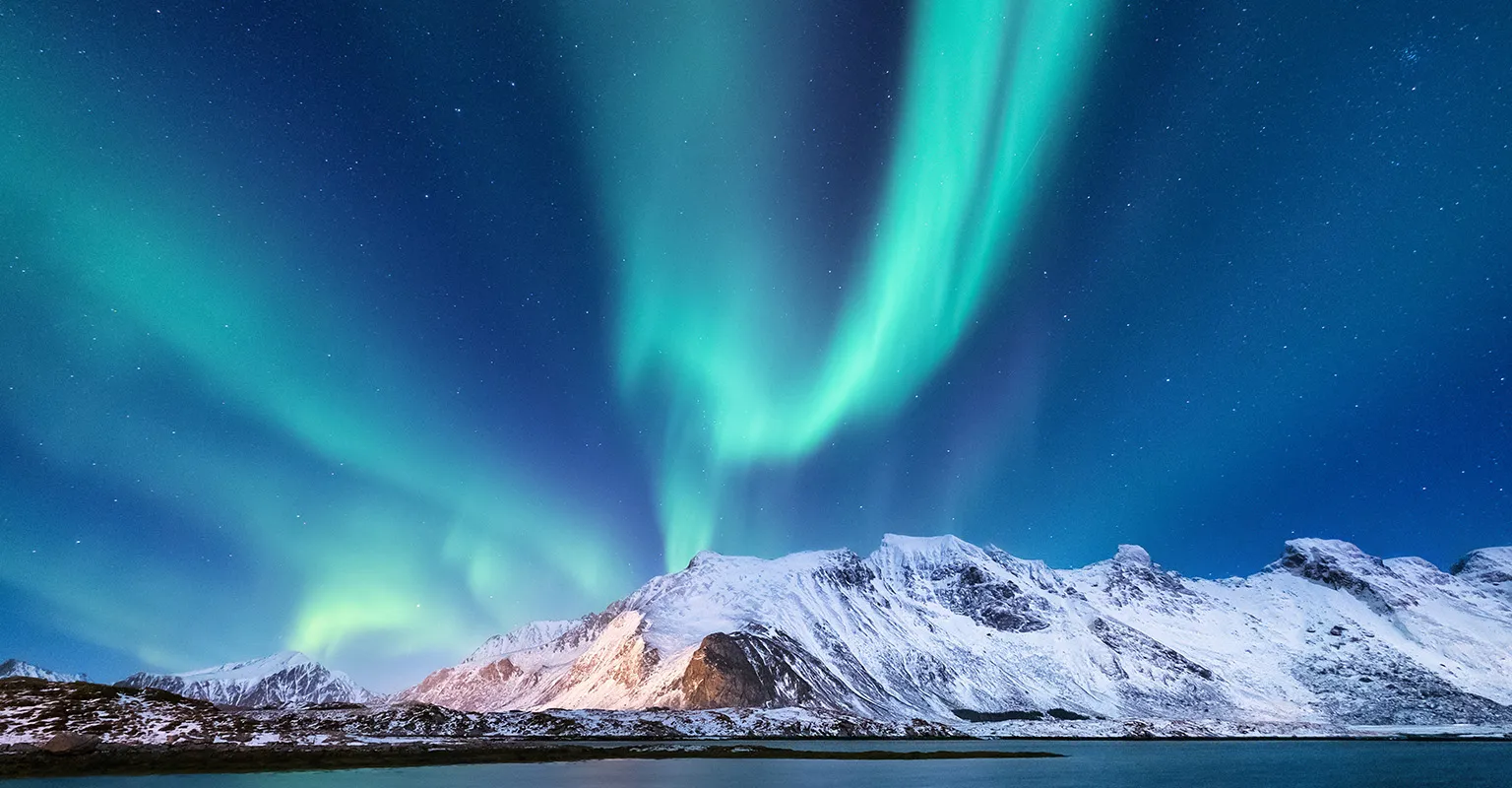 Nordlys over Nord-Norge